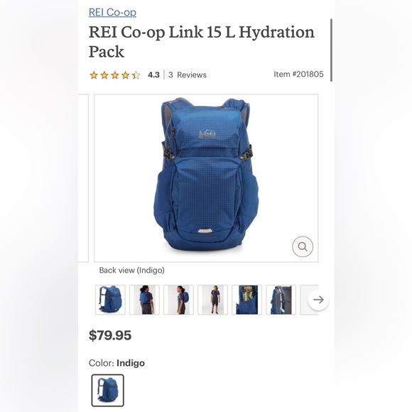 REI Co-op Link 15 L Hydration Pack - Picture 3 of 16